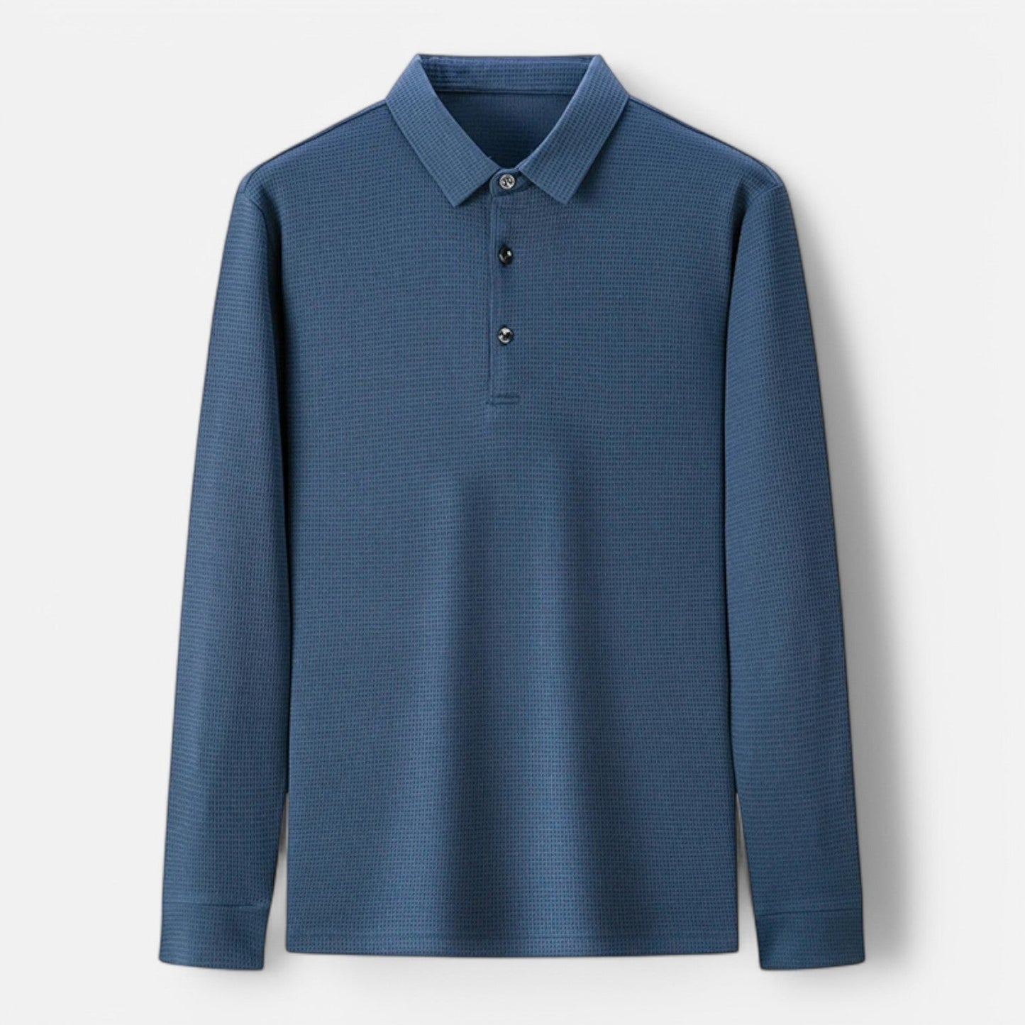 Men’s Long Sleeve Polo Shirt – Casual Elegance, Summer Comfort