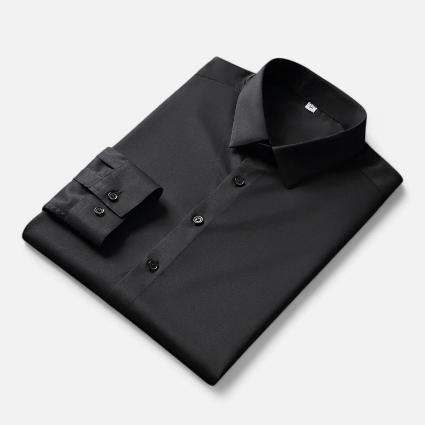 Men’s Wrinkle-Resistant Long Sleeve Shirt – Modern Elegance, Effortless Style