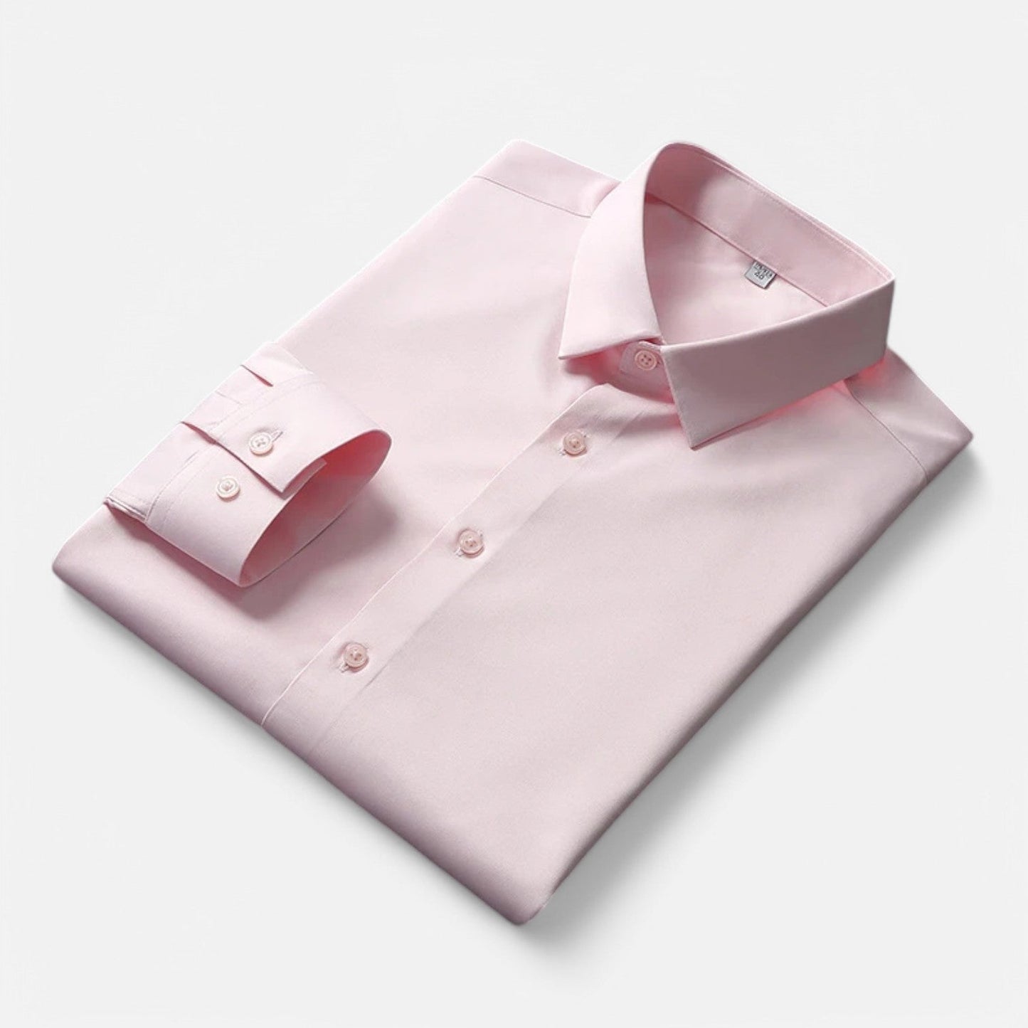 Men’s Wrinkle-Resistant Long Sleeve Shirt – Modern Elegance, Effortless Style