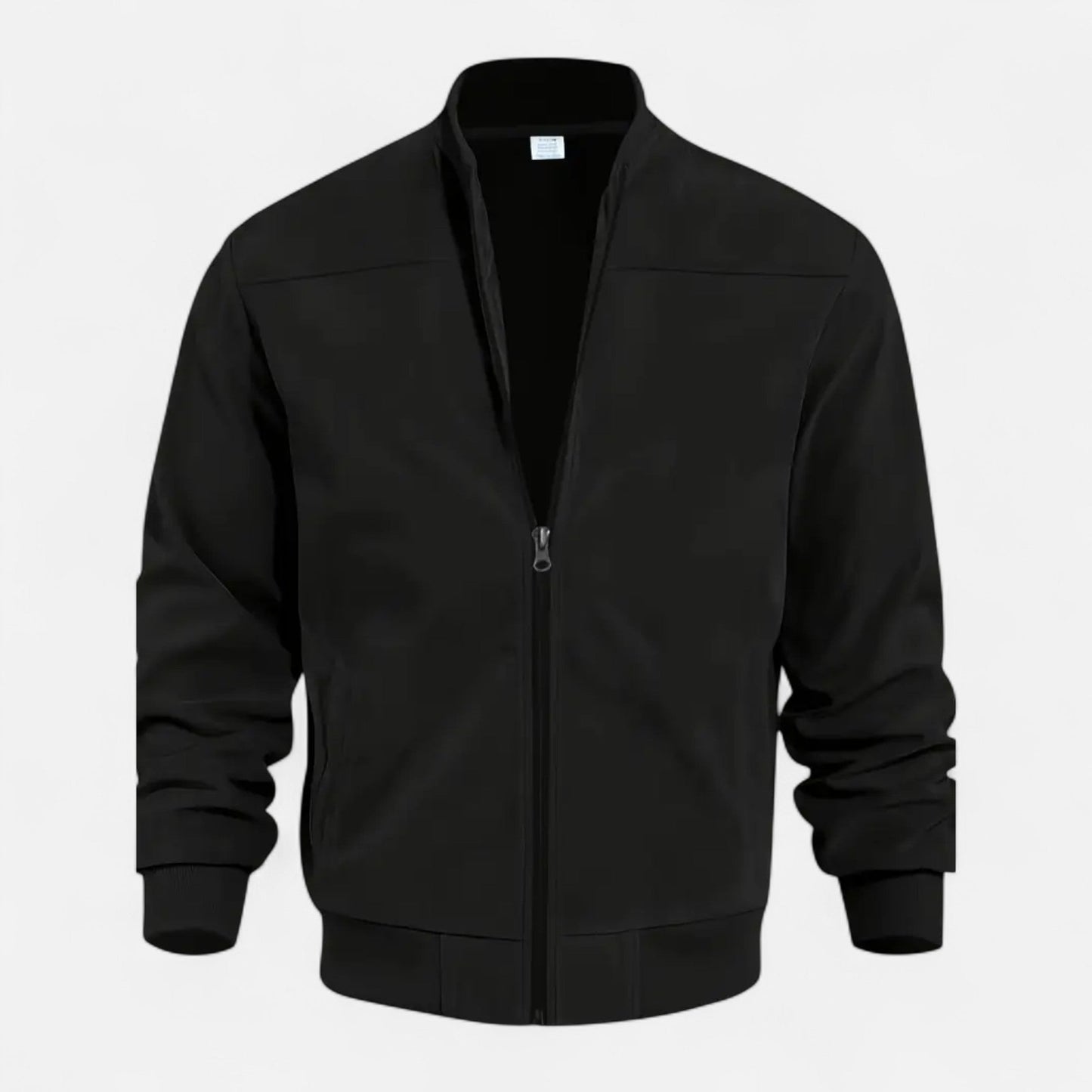 Men’s Zip-Up Velvet Jacket – Retro Elegance for Spring & Fall