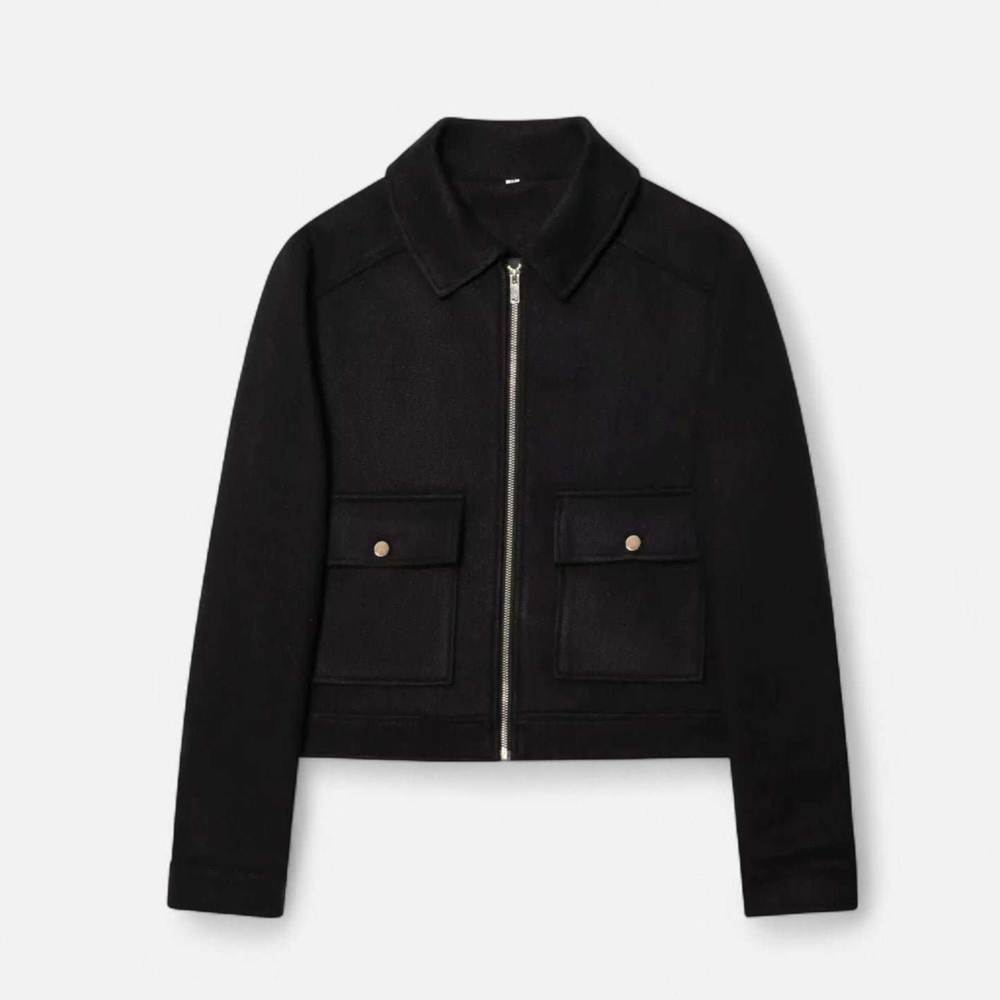 Women’s Winter Zip-Up Jacket – Thermal Elegance, Modern Silhouette