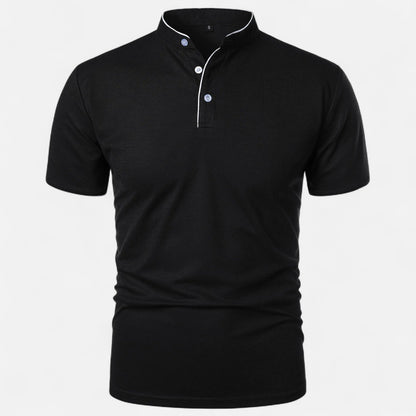 Men’s Summer Polo T-Shirt – Relaxed Fit, Breathable Comfort