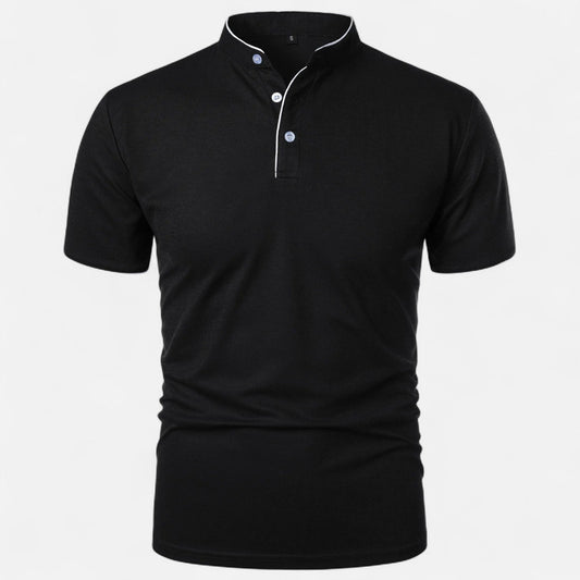 Men’s Summer Polo T-Shirt – Relaxed Fit, Breathable Comfort