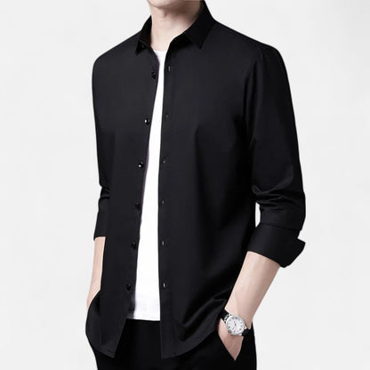 Men’s Long Sleeve Dress Shirt – Classic Elegance, Timeless Versatility