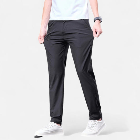 Men’s Technical Stretch Pants – Breathable, Lightweight, Elastic Waist