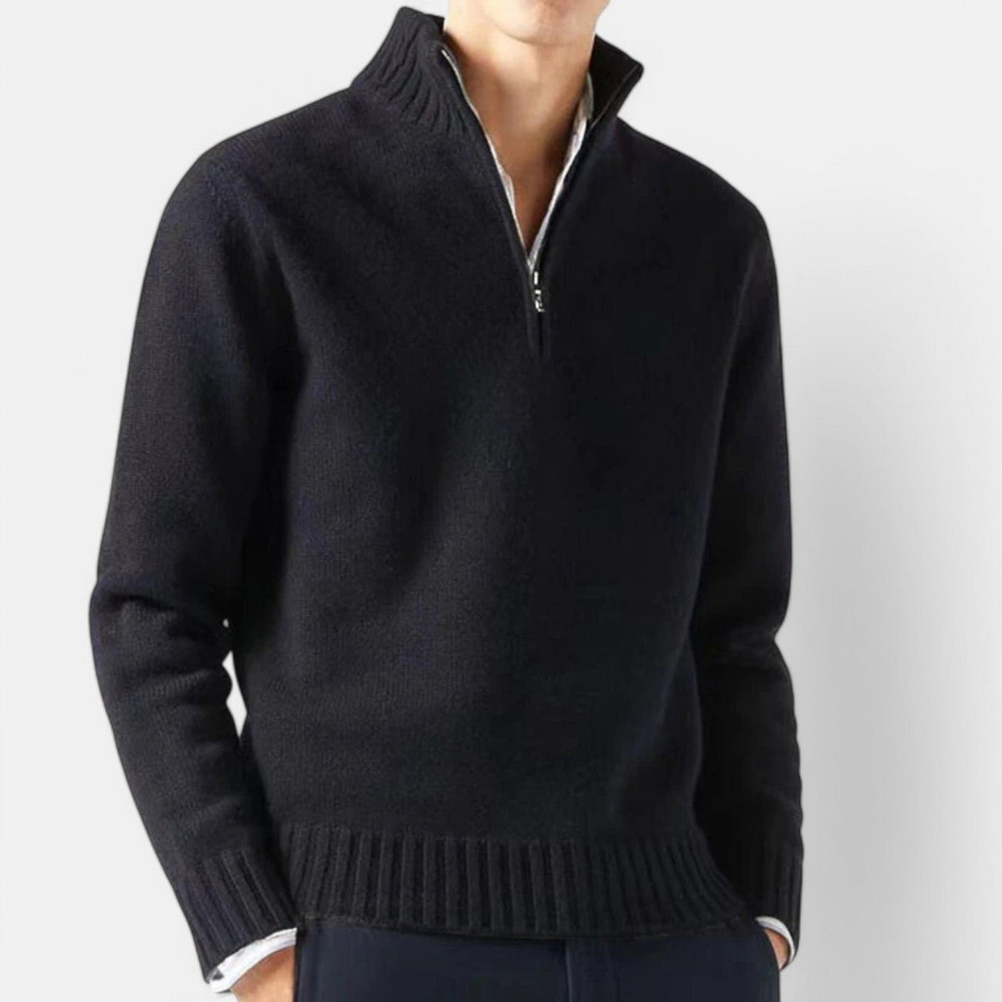 Men’s Turtleneck Sweater – Warm Knit for Everyday Style