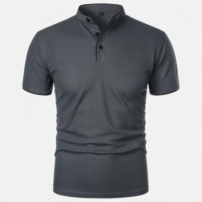 Men’s Summer Polo T-Shirt – Relaxed Fit, Breathable Comfort