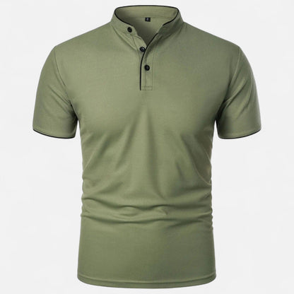 Men’s Summer Polo T-Shirt – Relaxed Fit, Breathable Comfort