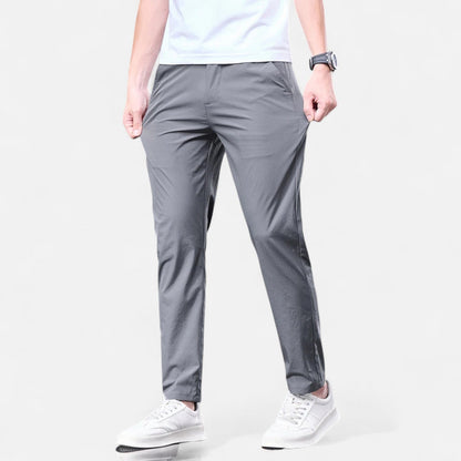 Men’s Technical Stretch Pants – Breathable, Lightweight, Elastic Waist