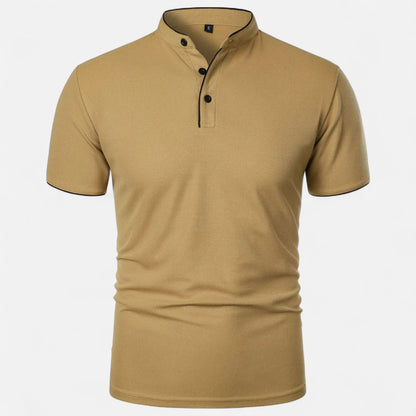 Men’s Summer Polo T-Shirt – Relaxed Fit, Breathable Comfort
