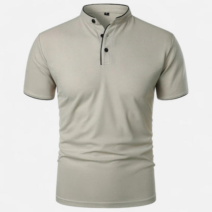 Men’s Summer Polo T-Shirt – Relaxed Fit, Breathable Comfort