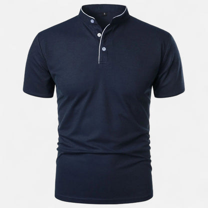 Men’s Summer Polo T-Shirt – Relaxed Fit, Breathable Comfort