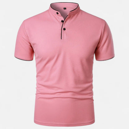 Men’s Summer Polo T-Shirt – Relaxed Fit, Breathable Comfort