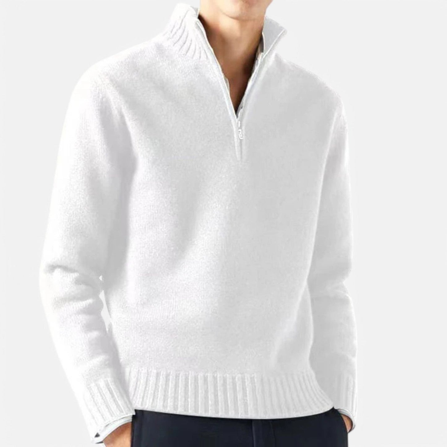 Men’s Turtleneck Sweater – Warm Knit for Everyday Style